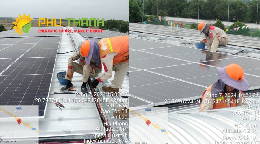 Phú Thành Eco là đơn vị cung cấp hệ thống năng lượng mặt trời áp mái chất lượng, uy tín.