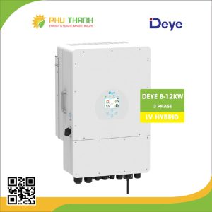Biến tần Hybrid DEYE 12kW 3 pha, model SUN-12K-SG05LP3-EU-SM2