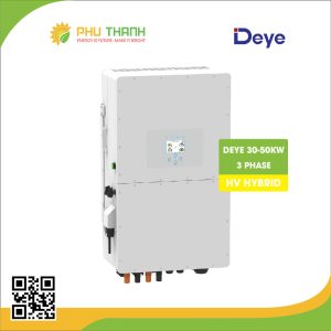 Biến tần áp cao Hybrid Deye 50KW 3 pha SUN-50K-SG01HP3-EU-BM4