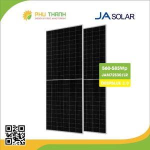 Pin mặt trời JA Solar 560-585Wp JAM72S30-560-585/LR, dòng P-TYPE