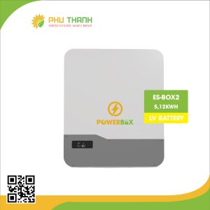 Pin lưu trữ Lithium POWERBOX 5,12kW, model ES-BOX2
