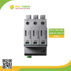 SPD - Chống sét AEGIS DC 1200V- 3P 20-40kA -SPD 3P 1000V 40KA