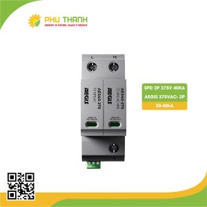 SPD - Chống sét AEGIS 275VAC- 2P 20-40kA- SPD 2P 275V 40KA