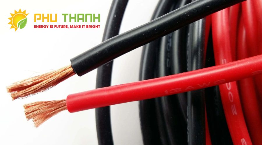 Phần lõi dây điện của dây cáp điện DC SOLAR.