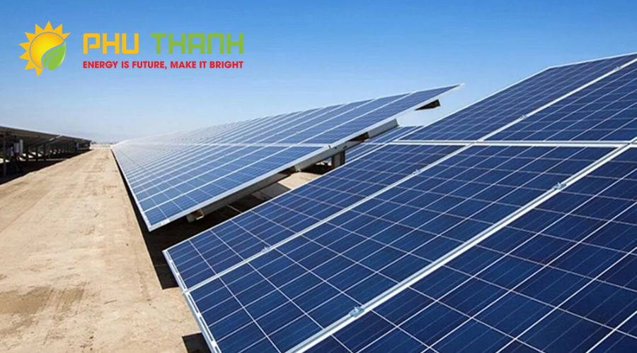 Tấm pin năng lượng mặt trời tại Miền Bắc