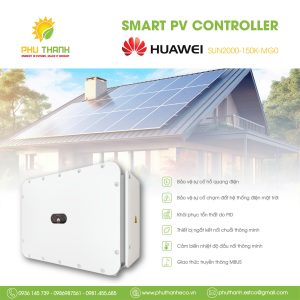 Biến tần hòa lưới HUAWEI 150KW, SUN2000-150K-MG0, 3 phase