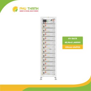 Hệ thống pin lưu trữ Lithium POWERBOX, model: HV-RACK, dung lượng: 1200Ah – 61.44 kWh Hệ thống pin lưu trữ Lithium POWERBOX, model: HV-RACK, dung lượng: 1200Ah – 61.44 kWh