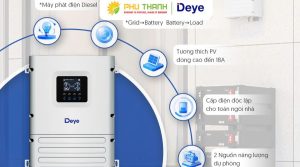 Địa Chỉ Lắp Đặt Biến Tần HYBRID Áp Thấp DEYE Giá Tốt