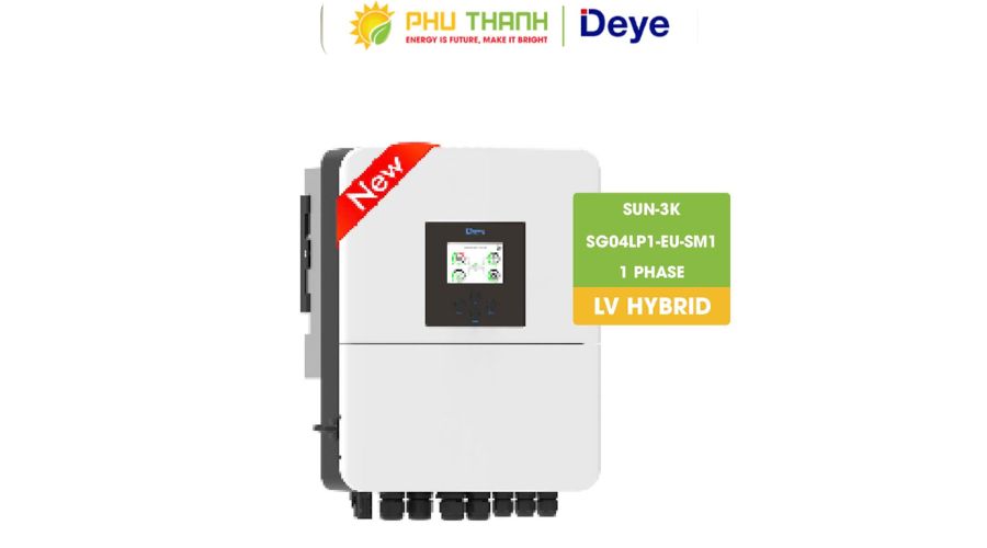 Dòng sản phẩm biến tần hiện đại công suất 3kW.