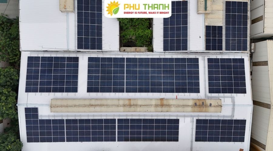 Điện mặt trời áp mái có khả năng làm mát, giảm tiếng ồn.