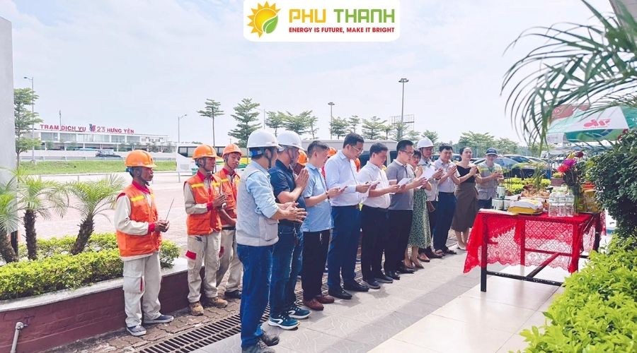 PHU THANH ECO liên tục khởi công các công trình, dự án lớn. 