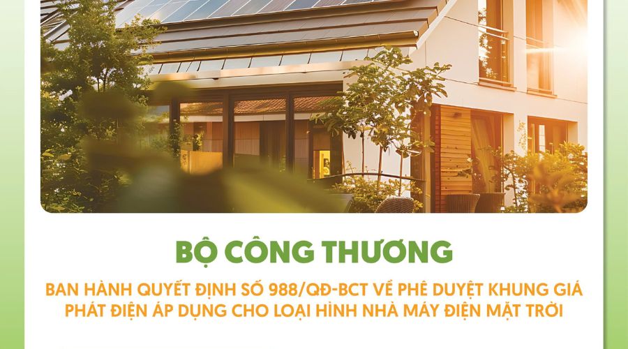 Cập Nhật Khung Giá Phát Điện Mặt Trời Năm 2025