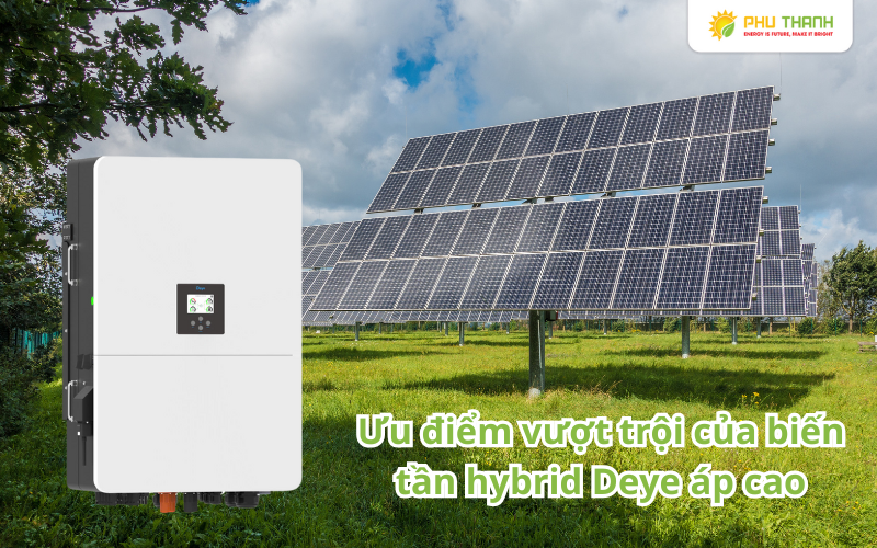 Hình 2: Ưu điểm vượt trội của biến tần Hybrid Deye