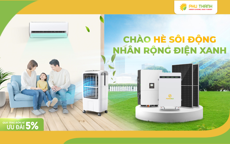 Hình 4: Phú Thành ECO – Nhà cung cấp trọn bộ thiết bị điện mặt trời chính hãng
