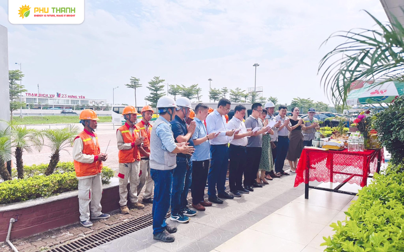 Hình 4: Phú Thành Eco - QUy trình lắp đặt chuyên môn hoá và đảm bảo chất lượng