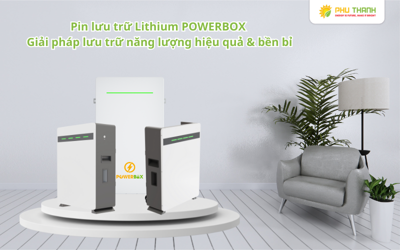 Hình 4: Phú Thành Eco - Đơn vị cung cấp pin lưu trữ Lithium Powerbox hàng đầu miền Bắc