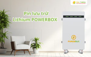 Hình 2: Giới thiệu về sản phẩm pin lưu trữ Lithium Powerbox