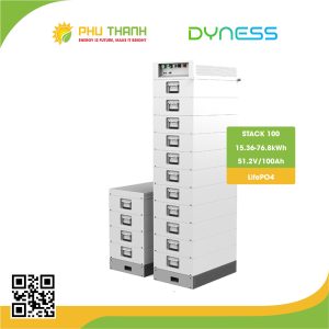 Hệ thống pin lưu trữ Năng lượng mặt trời Dyness Stack 100, công suất 15.36-76.8kWh Hệ thống pin lưu trữ Năng lượng mặt trời Dyness Stack 100, công suất 15.36-76.8kWh
