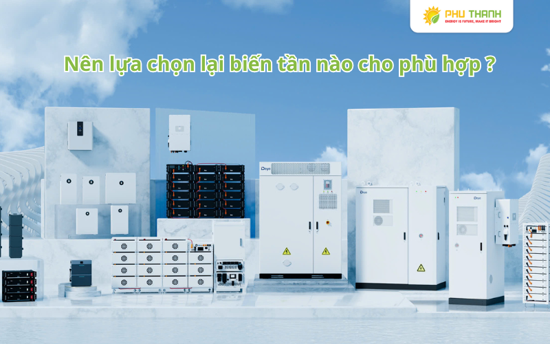Hình 3: Nên lựa chọn loại biến tần nào cho phù hợp