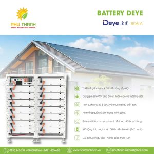 Hệ thống Pin lưu trữ Deye BOS-A 38.4V 200Ah