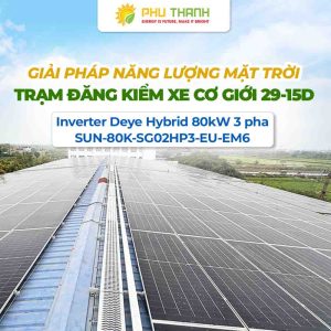 Giải pháp năng lượng mặt trời trạm đăng kiểm