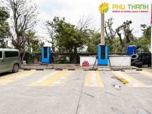 Năng lượng mặt trời trạm sạc xe Vinfast