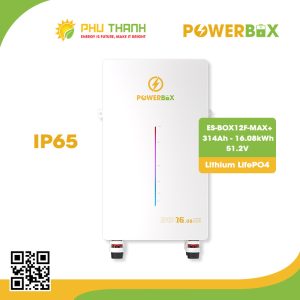 Pin lưu trữ Lithium POWERBOX ES-BOX12F MAX+ 314Ah - 16.08kWh - IP65 Pin lưu trữ Lithium POWERBOX ES-BOX12F MAX+ 314Ah - 16.08kWh - IP65